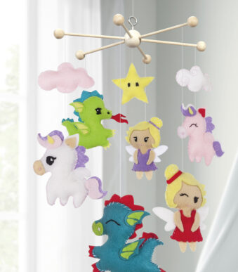 Toverbosmobiel starterset, 14-delig.