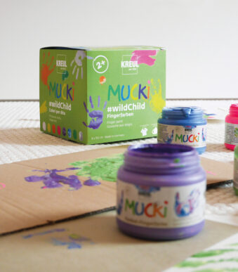 Vingerverf 'Knuffel', Premium-set #wildevonder