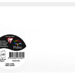 Clairefontaine witte dubbele kaart C6