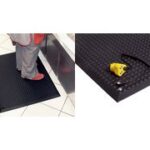 Werkplaatsmilieu yogamatje ergonomisch staand