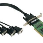PCI-kaart met 4 RS-232 seriële poorten