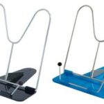 Leesstandaard, met kunststof voet, standaardkleuren.