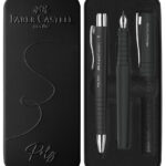 FABER-CASTELL pennenset POLY BALL/PEN, zwart