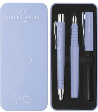 FABER-CASTELL pennenset POLY BALL/PEN, pale iris