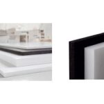 Schuimplaat, 700 x 1000 mm, wit, 5 mm