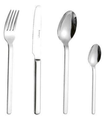 Esmeyer 24-delig bestek Bettina, van roestvrij staal