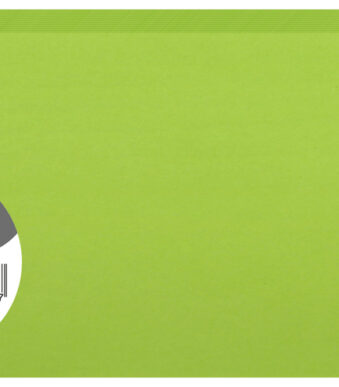 Clairefontaine dubbele kaart DL, mintgroen