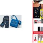 Marabu Textielstiften 'Textiel Painter Glitter', set van 3
