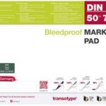Markeerblok papier A3 formaat, 75 g/m², 50 vellen