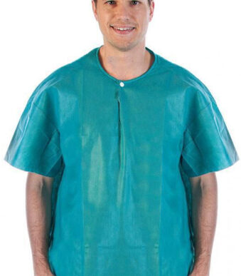 Beschermend T-shirt met korte mouwen, groen, maat S