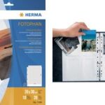 Fotohulzen A4 voor liggend 9x13 cm-foto's