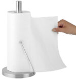 Roestvrijstalen rolhouder voor keukenpapier