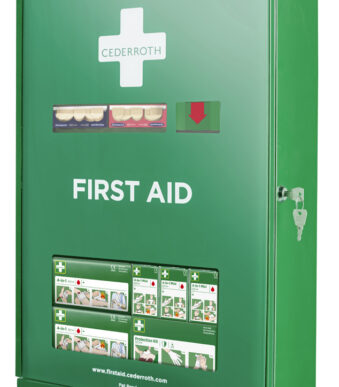 Cederroth Verbandkast 'Dubbele Deur', Gevuld