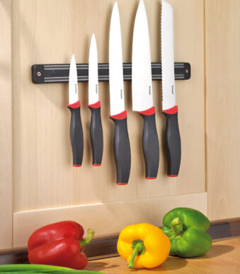 Snijmessenset 5-delig met magnetische houder