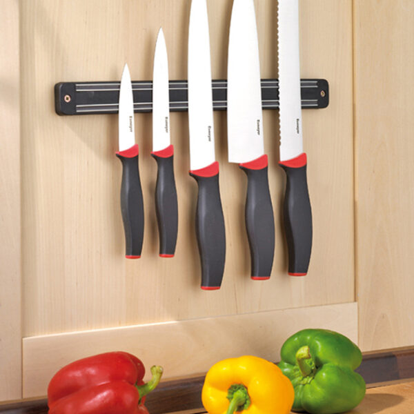 Snijmessenset 5-delig met magnetische houder