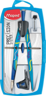 Maped passerdoos PRECISION SYSTEM met drie stuks, geassorteerd.