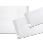 Boekhoezen 'Basic', uit PP, 540 x 285 mm.