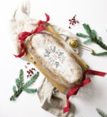 Folietunneltjes met kerstprint, transparant