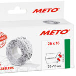 Voorgedrukte etiketten voor etiketteerinrichting, 26 x 16 mm