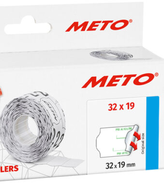 Voorbedrukte etiketten voor etiketteermachine, 32 x 19 mm