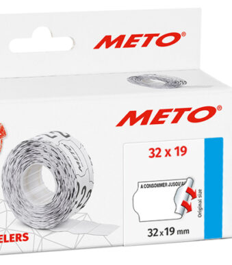 Voorbedrukte etiketten voor etiketteermachine, 32 x 19 mm