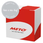 Zegeletiketten "Fijne dag toegewenst - Voor u verzegeld".