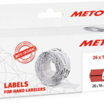 Voordruk-etiketten voor prijzenborstels, 26 x 16 mm