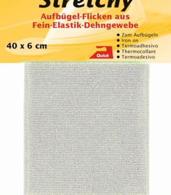 Kleiber rekbare reparatiestukken, 400 x 60 mm, lichtgrijs