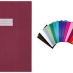 Herma kaftbladen, A4-formaat, van papier, turkoois