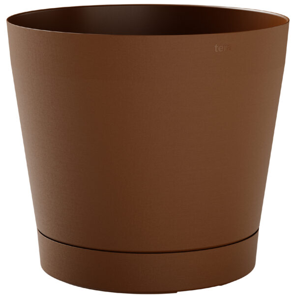 Plantenbak 'Orione', diameter: 190 mm, caramel