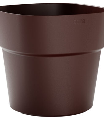 Plant-/ bloembak 'Andromeda', diameter: 28 cm, bourgogne