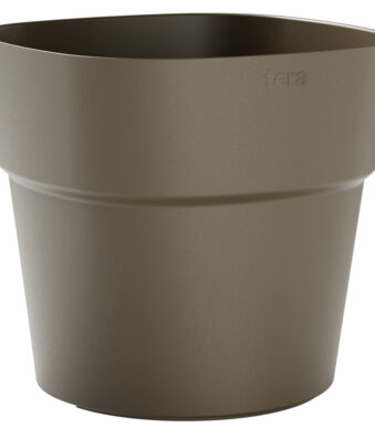 Teraplant pot 'Andromeda', diameter 280 mm, zandkleur