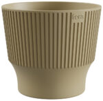 Decoratieve overpot 'Mini', diameter 130 mm, desertkleur