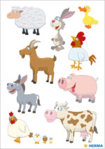 Herma Stickervellen 'Favoriete Dieren'