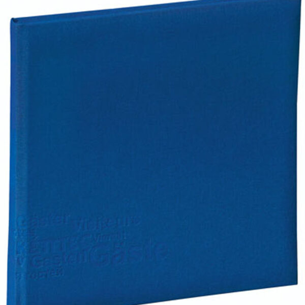 Gastenboek 'Europa', blauw, 180 pagina's