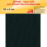 Lijmborgvliegroeden, 300 x 60 mm, zwart