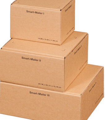 smartboxpro pakket-verzenddoos ´Smart Mailer´, groot, bruin
