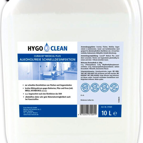 Ontsmettende reinigingsvloeistof, 10 liter can