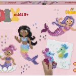 Hama strijkkralen midi 'Zeemeerminnen', geschenkverpakking