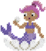 Hama strijkkralen midi 'Zeemeerminnen', geschenkverpakking