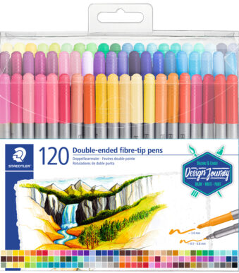 Staedtler Dubbelstiftpotloden Design Journey, etui met 120 stuks