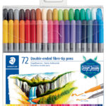 Staedtler dubbele viltstiften Design Journey, etui met 72 stuks