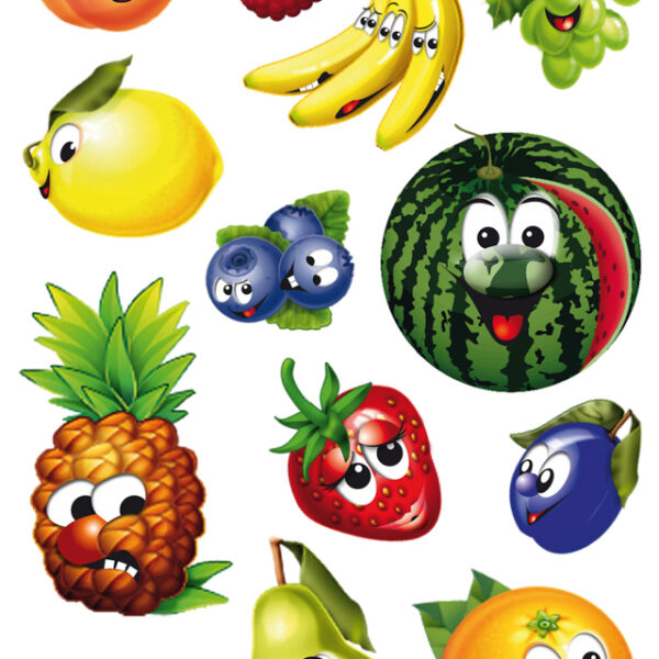 Herma Stickers Bewegende Ogen 'Fruit'