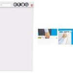 Memobord blok zelfklevend wit groot formaat