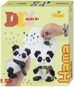 Hama strijkkralen midi 3D 'Panda', geschenkverpakking