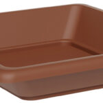 Onderzetters 'Nazca', breedte: 180 mm, terracotta