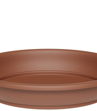 Onderzetter 'Aura Rond', diameter 160 mm, terracotta