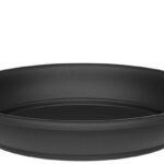 Onderzetters 'Aura Rond', diameter: 160 mm, antracietkleurig.