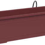 Plantenbakkenset 'Birka', inclusief houder, donkerrood.