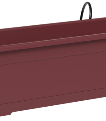 Plantenbakkenset 'Birka', inclusief houder, donkerrood.